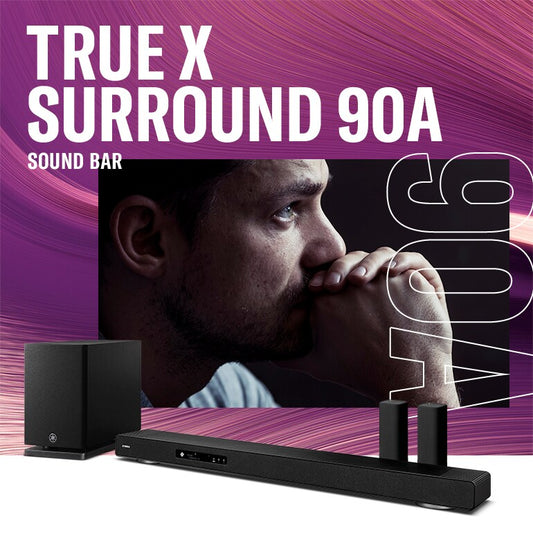YAMAHA TrueX Surround 90A. Neuheit . Das vermutlich beste Soundbar-System der Welt. Mit Auro 3D! #1